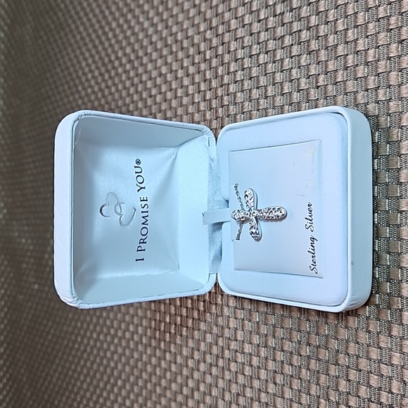 Sterling Silver & Swarovski Elements Cross by Artistique - Picture 2 of 8